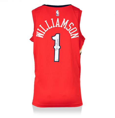 Zion Williamson Signed New Orleans Pelicans Alternate Jersey